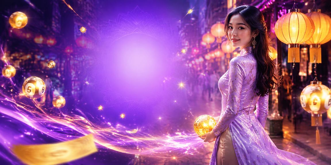 Cảnh chợ đêm sôi động tại thành phố Hồ Chí Minh với xổ số